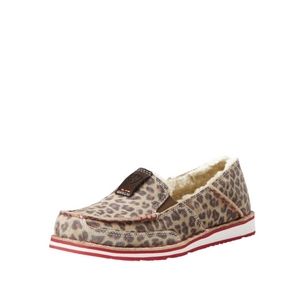 Ariat Cruiser Fleece Animal Print Slip On Size 7 B